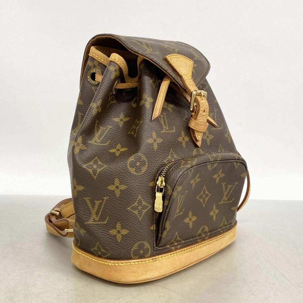 LOUIS VUITTON Brown Monogram Backpack - Picture 2 of 13